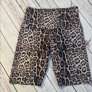 Pre-owned Free People Onzie High Rise Biker Shorts Size S/M